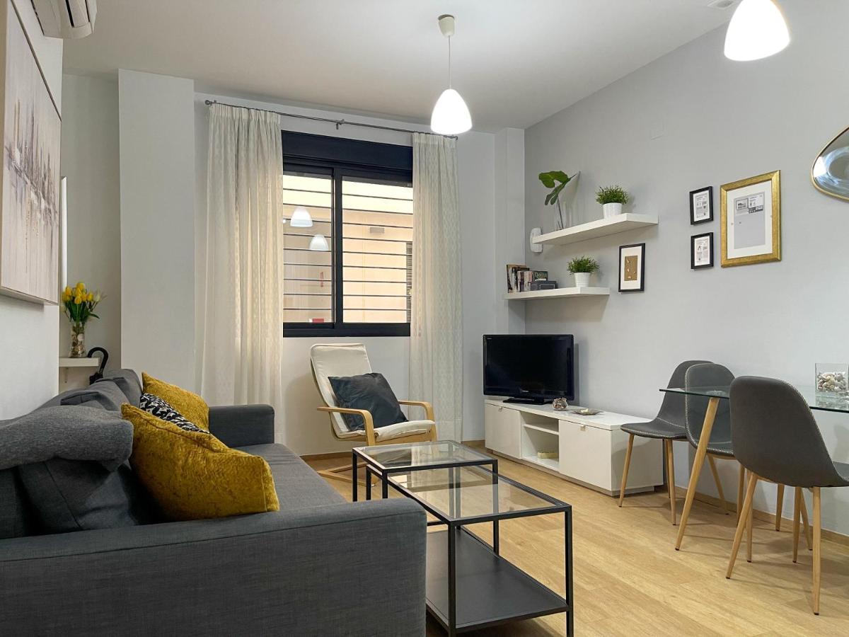 Quiet Apartment In The Heart Of Malaga Pool & Free Parking Ngoại thất bức ảnh